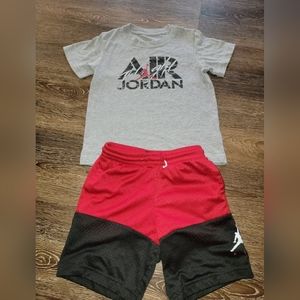 Boys Jordan shorts set